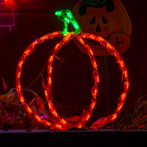 19 in. Commercial LED Pumpkin Display